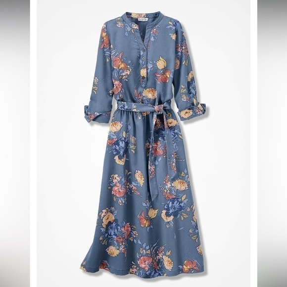 Coldwater Creek Harmony Dress, New with out Tags, Extra Buttons Still Attached - Picture 1 of 5